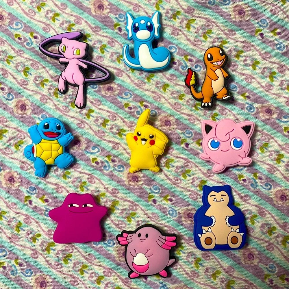 One left!! 🧡9 Piece First Generation Pokémon Crocs Charm Set - Picture 3 of 5